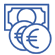 icono monedas y billetes