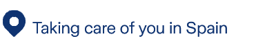 slogan: Taking care of you in Spain
